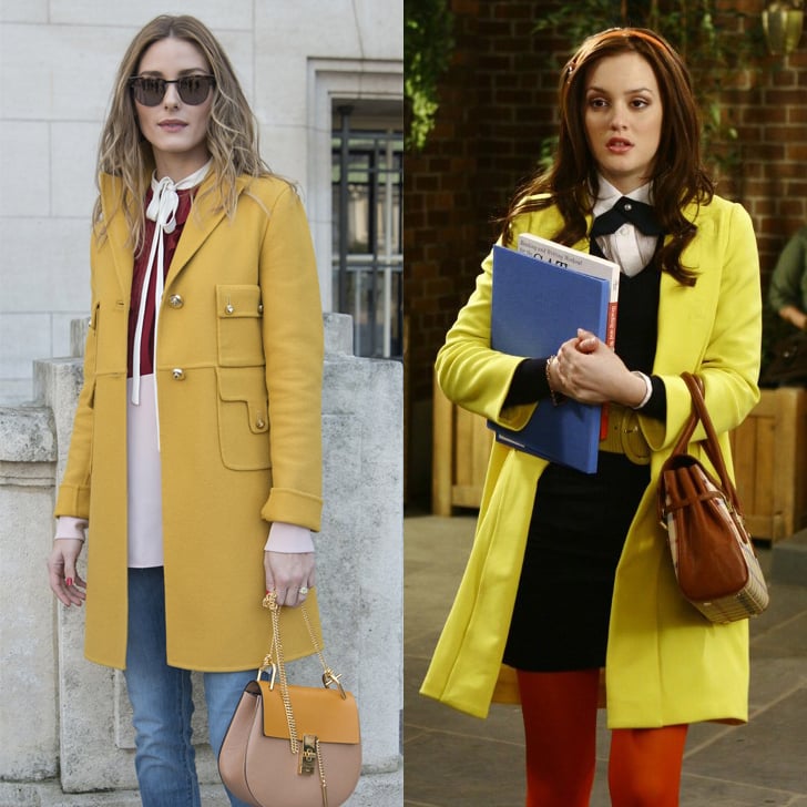 A Yellow Wool Coat Is the Perfect Preppy Topper