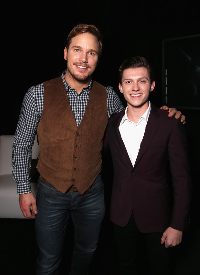 When Chris Pratt and Tom Holland Looked Dapper All the Way Back in 2016