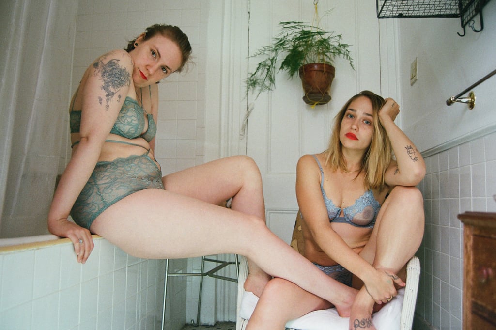 If you're thinking that the lingerie looks familiar, you might recognize it from Lena Dunham's Instagram last year.