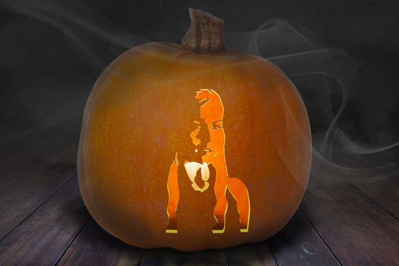 Daenerys Targaryen Pumpkin Carving Stencil Printable