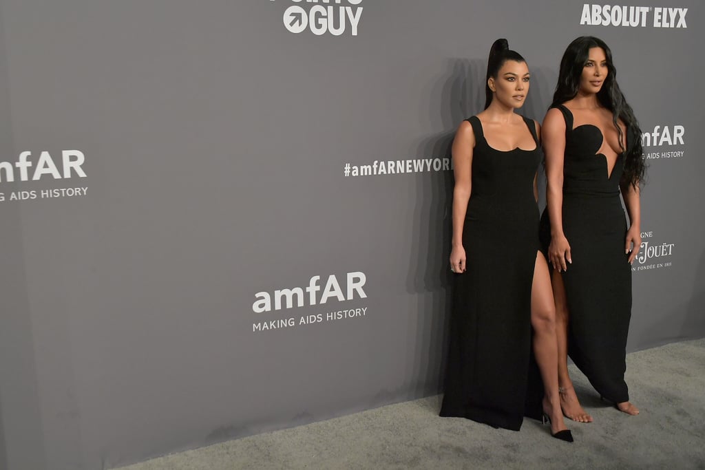 Kim and Kourtney Kardashian amfAR New York Gala Photos 2019