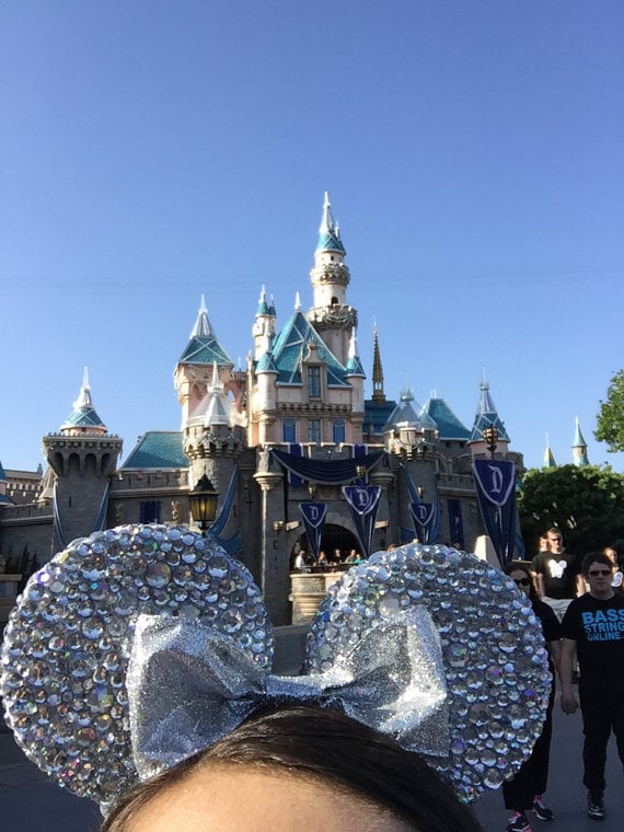 60th Anniversary Diamond Celebration Bedazzled Ears