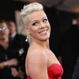 Pink Wows in a High-Cut Swimsuit With a Totally Open Back