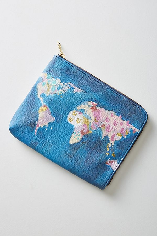 Nikki Cade Map Maker Commuter Clutch