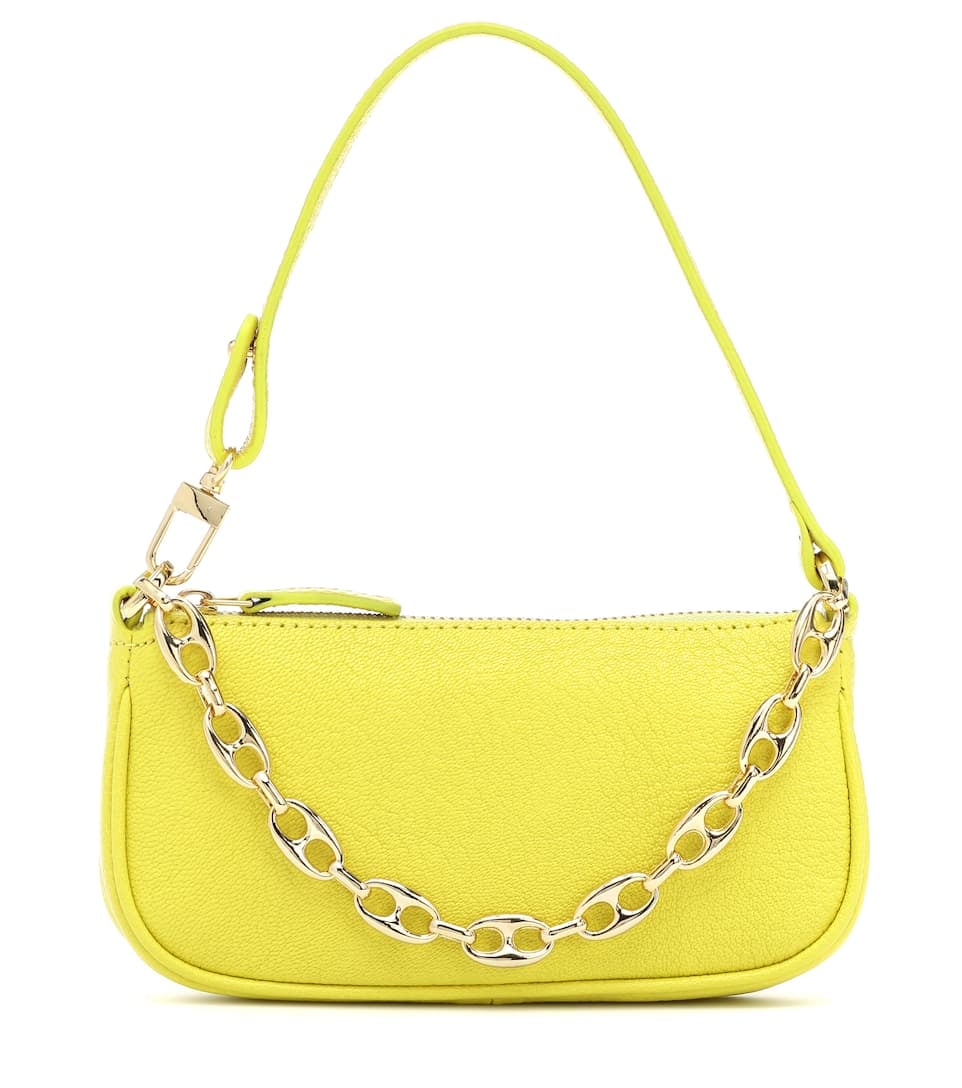 BY FAR Yellow Mini Rachel Bag By Far