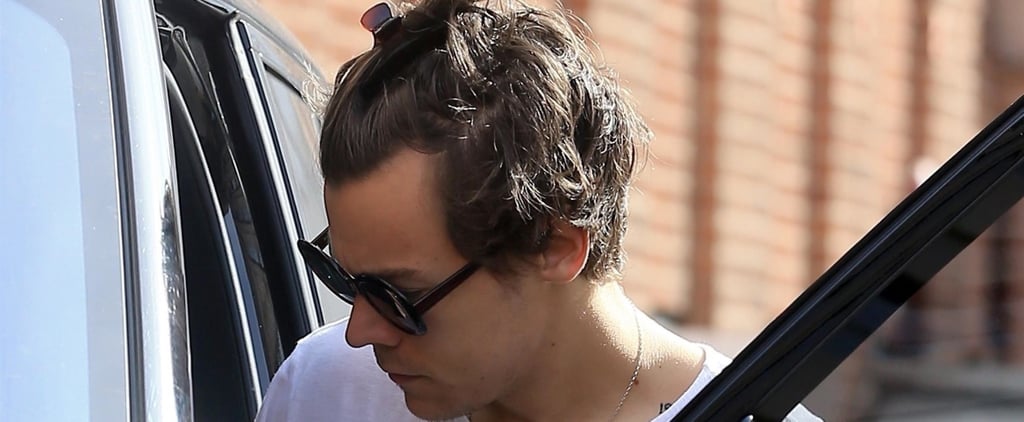 Harry Styles Wearing Hair Clip in LA 2018