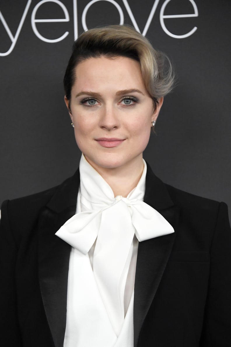 Evan Rachel Wood at the Golden Globes