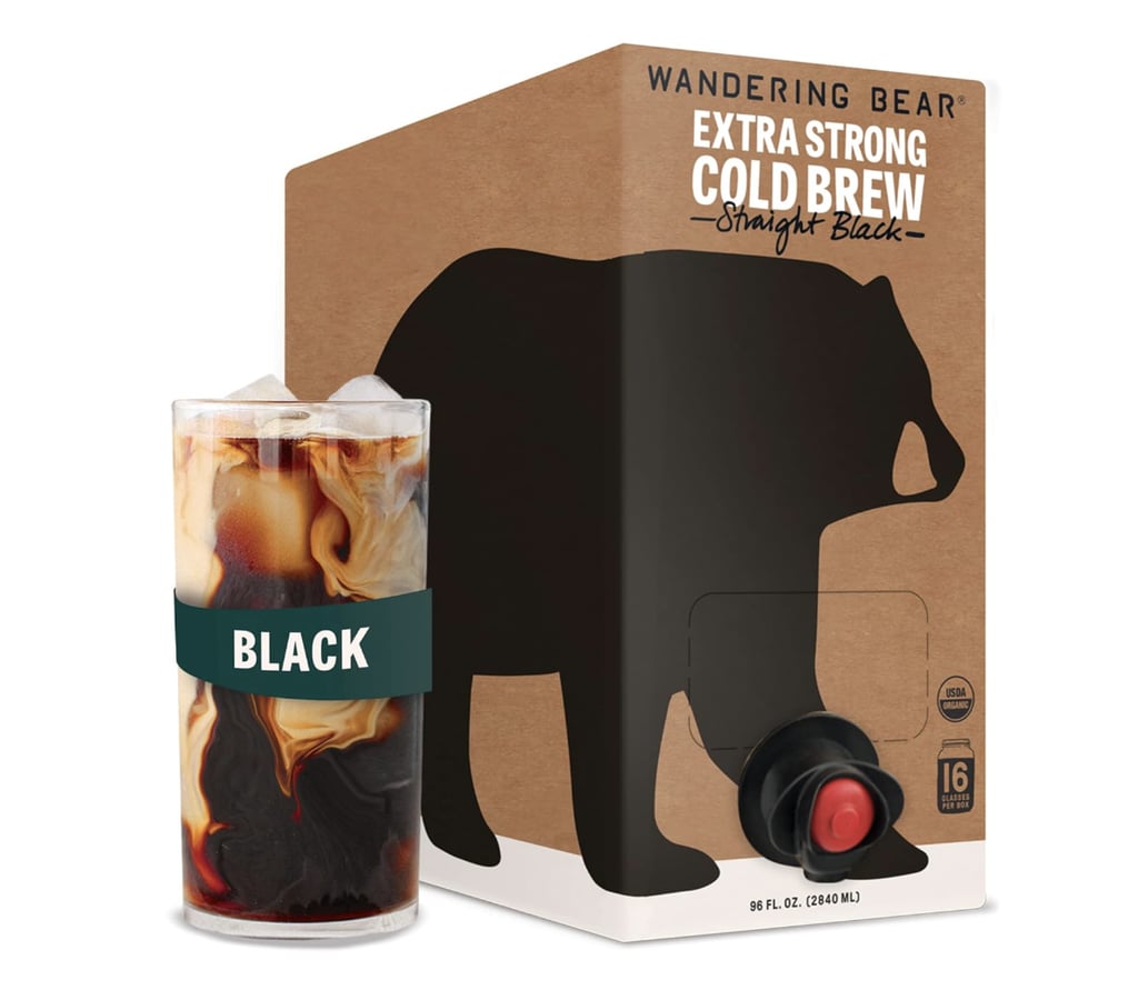 Wandering Bear Straight Black Organic Cold Brew Coffee On Tap