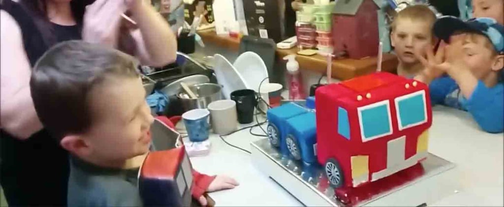 Transformers Birthday Cake