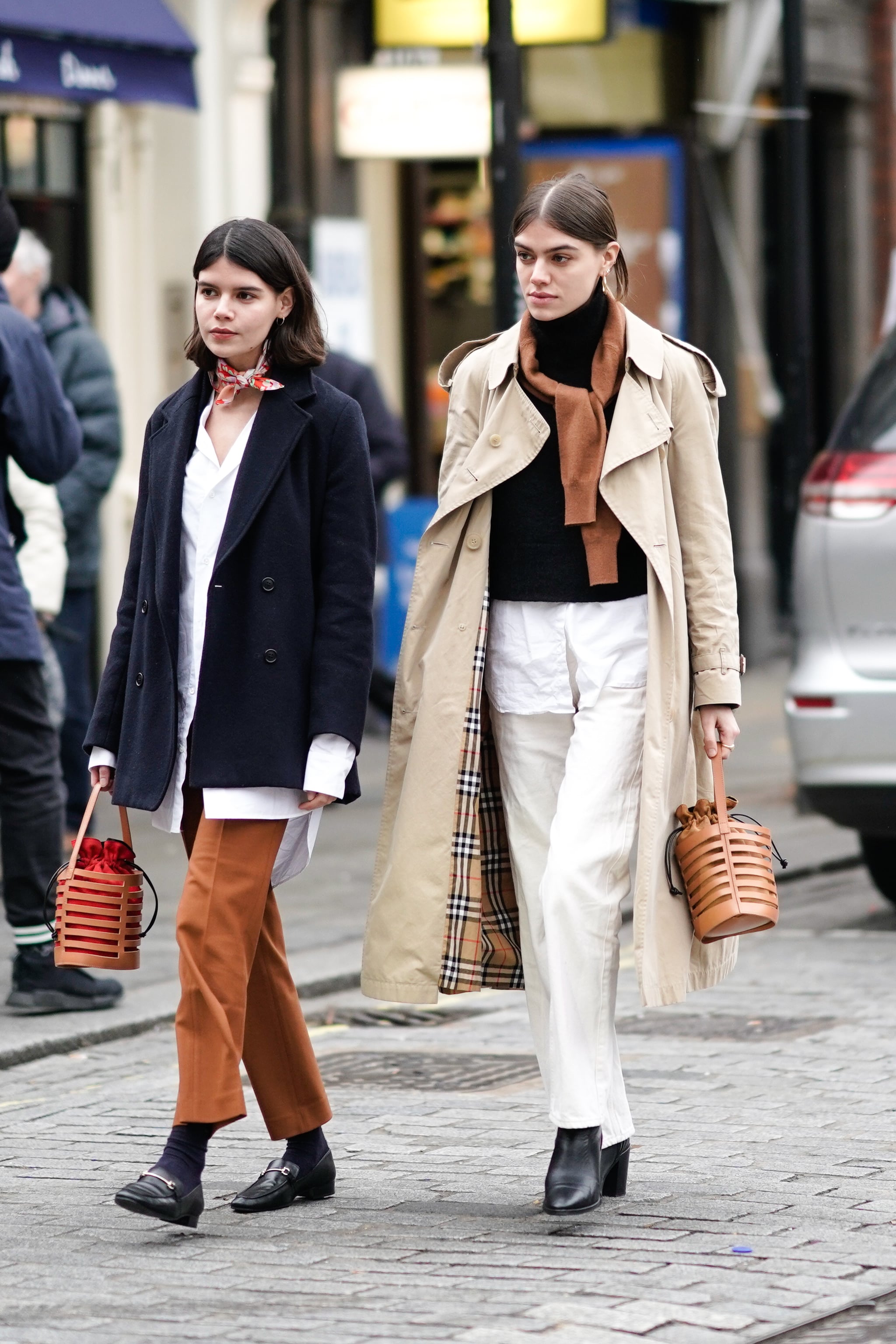 Woven leather sales bags uk