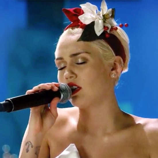 Miley Cyrus Singing "Silent Night" Video 2015