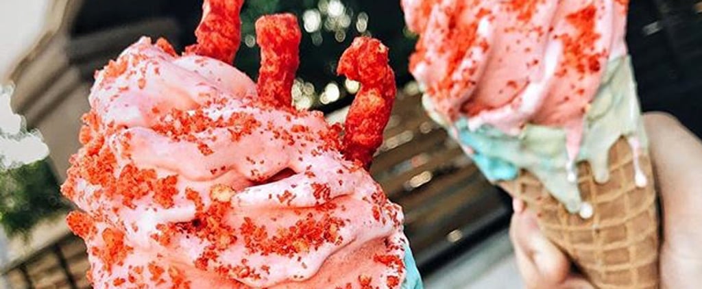 Drill'd Ice Cream Hot Cheetos Vanilla Ice Cream