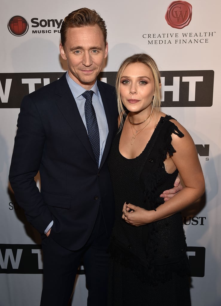 Elizabeth Olsen Tom Hiddleston Red Carpet October 2015