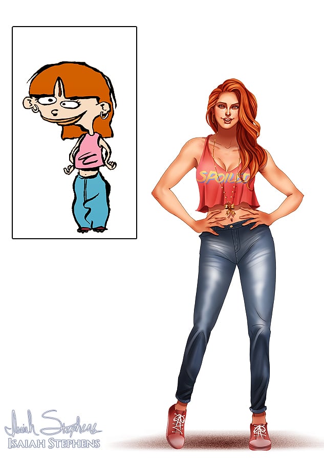 Sarah from Ed, Edd n Eddy. | '90s Cartoon Characters as Adults Fan Art |  POPSUGAR Love & Sex Photo 8