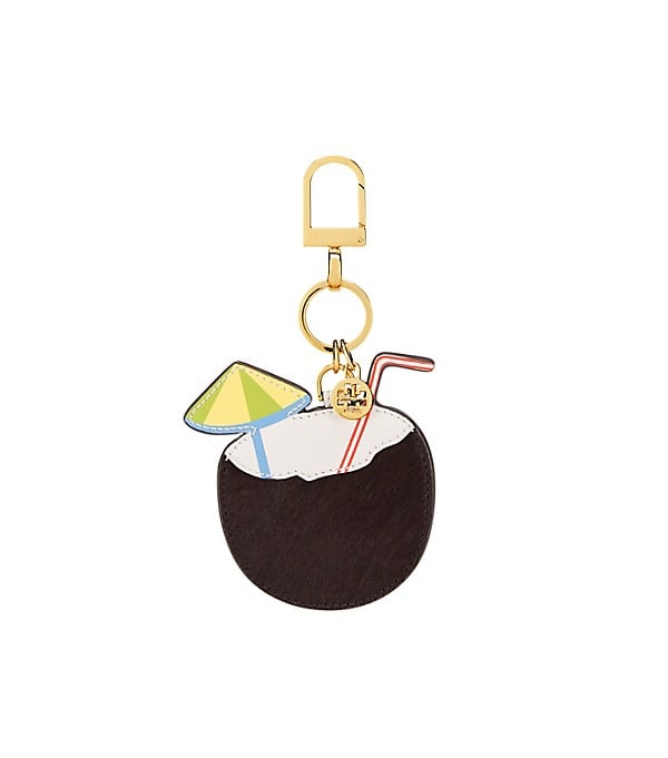 You'll smile every time you go to open the door to your home.
Tory Burch Coconut Key Fob ($95)