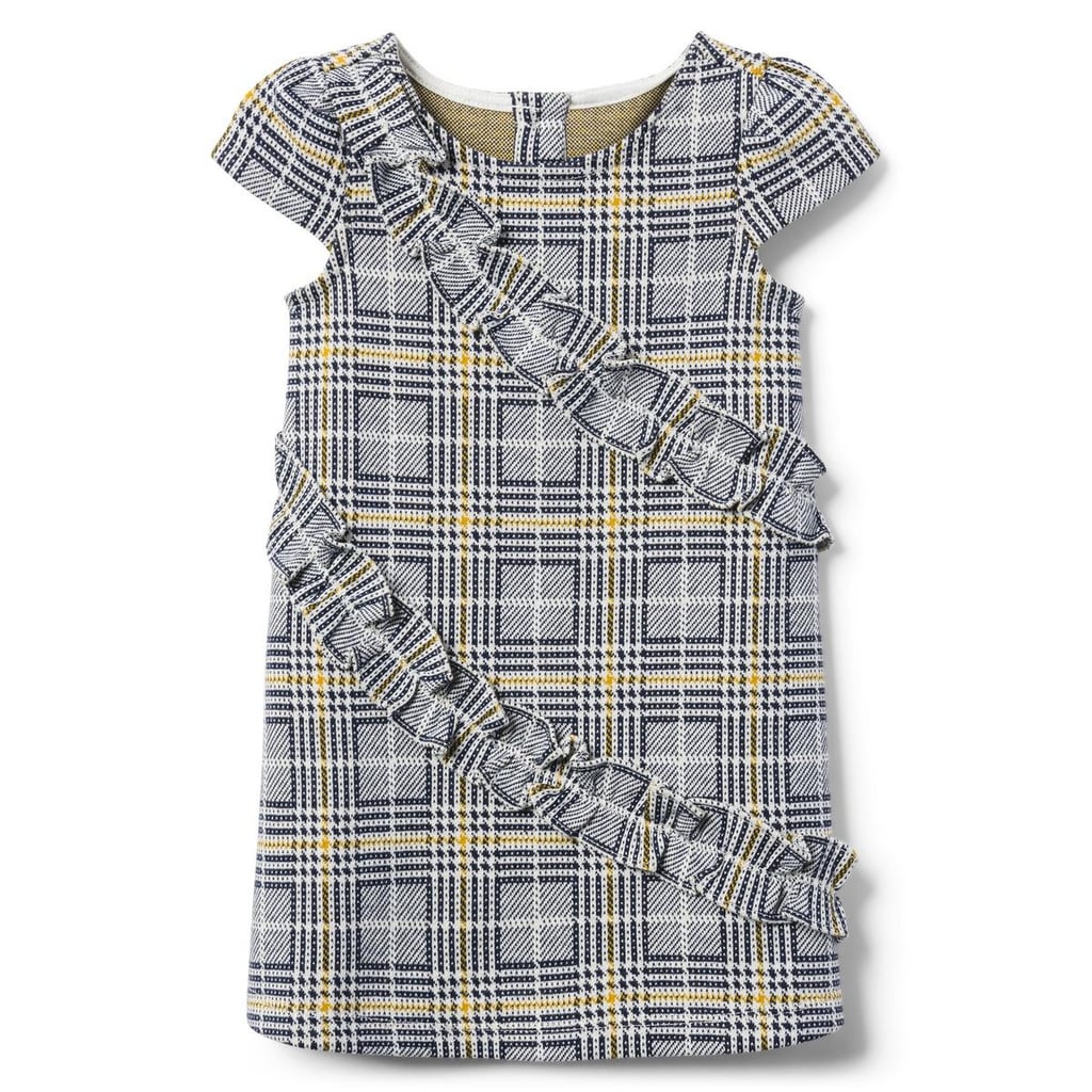 Janie and Jack Plaid Ruffle Dress