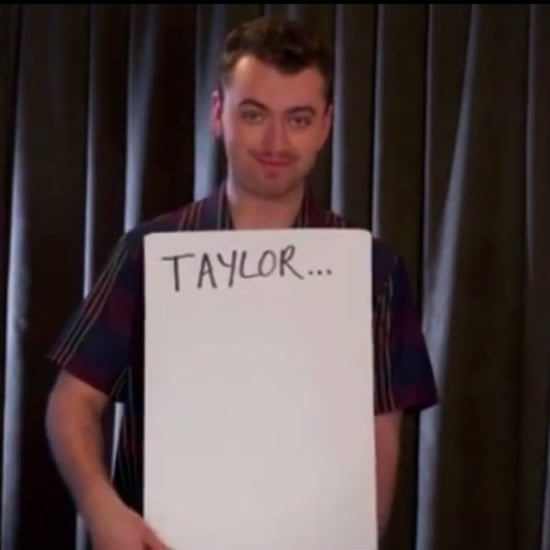 Sam Smith Re-Creates Love Actually Scene at Billboard Awards