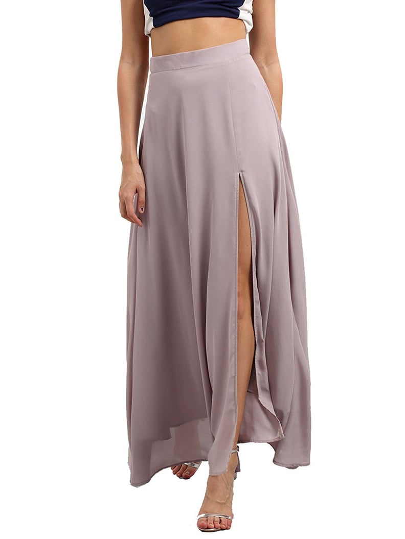 Verdusa Chiffon Maxi Skirt