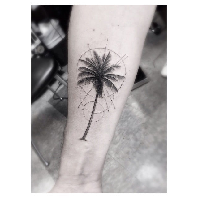 Update 82 palm tree tattoo for men best  thtantai2