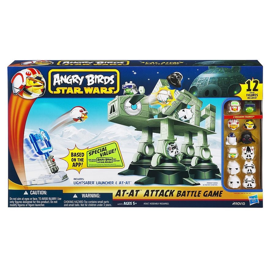 Angry Birds Star Wars AT-AT Attack Battle Game