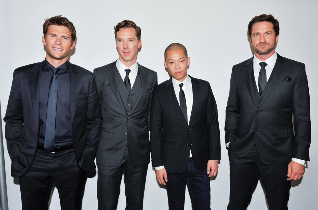 Scott Eastwood, Benedict Cumberbatch, Jason Wu, and Gerard Butler