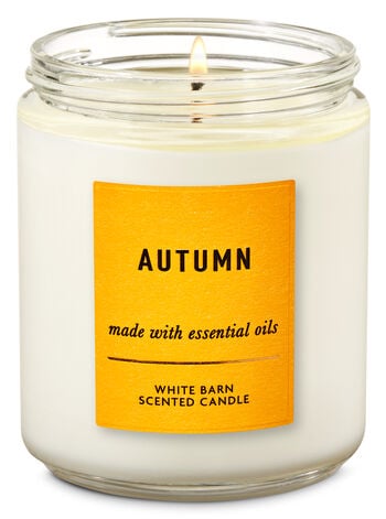 Autumn Single Wick Candle