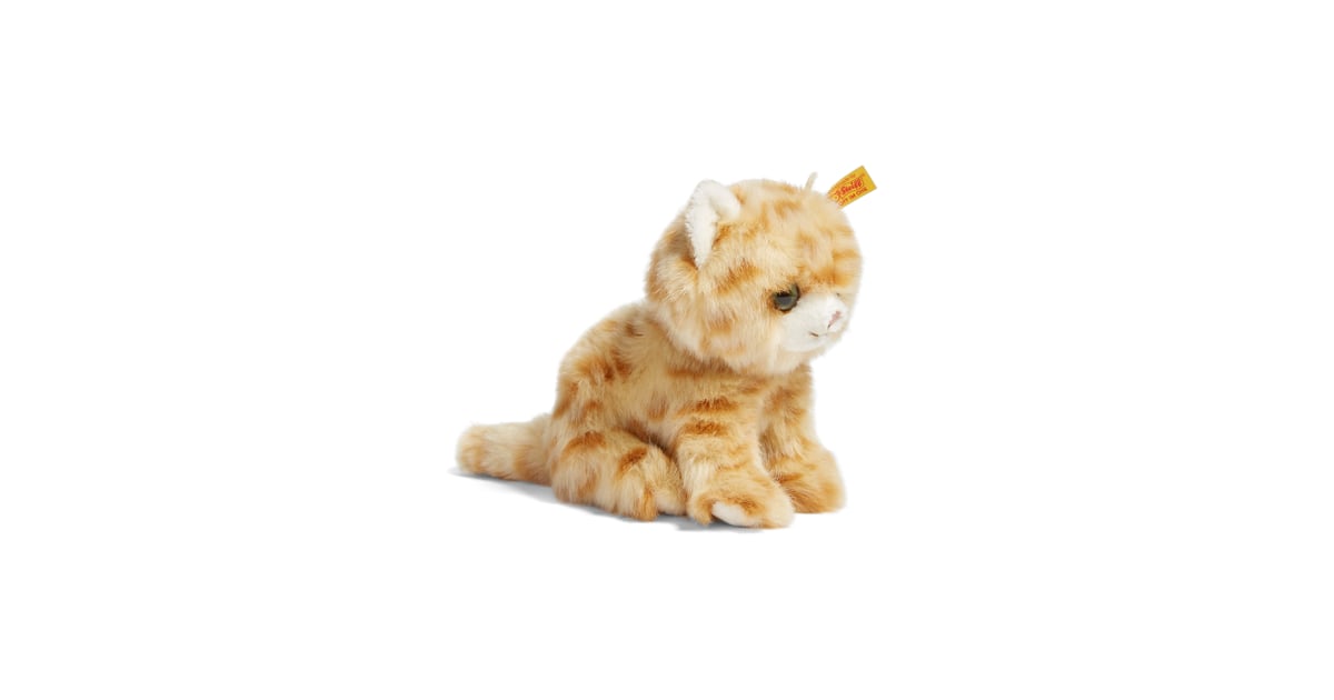 orange kitten stuffed animal