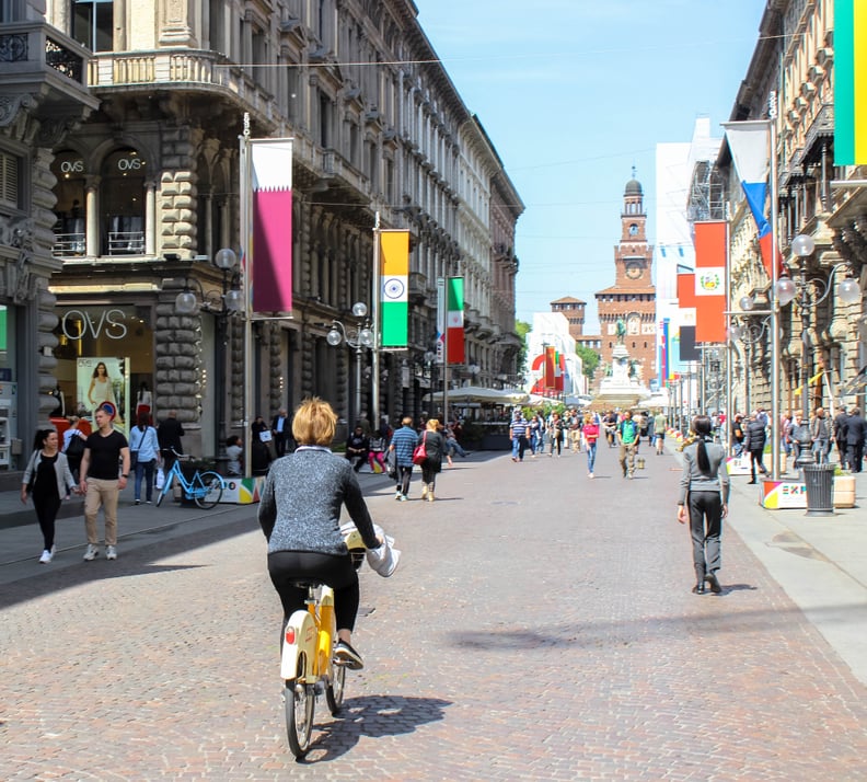 Explore the city by bike