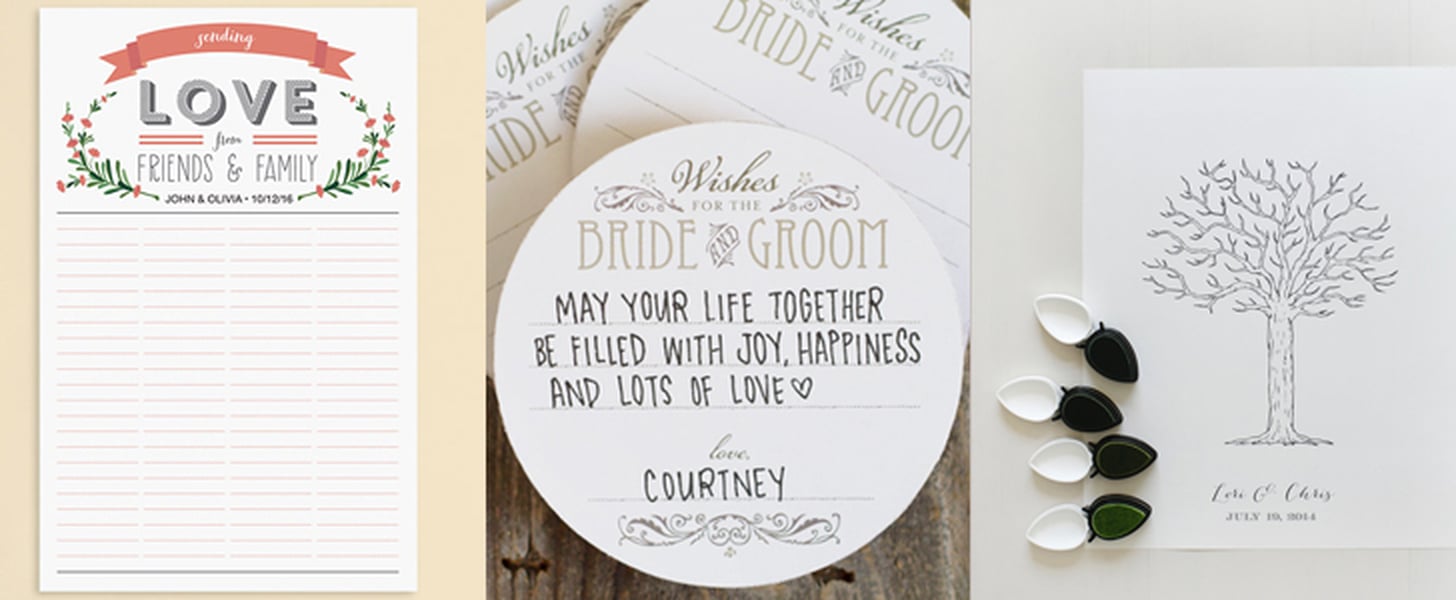 Free Wedding Guest-Book Printables | POPSUGAR Smart Living