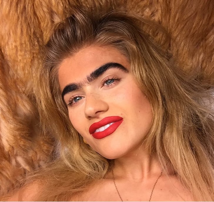 Model With Unibrow Popsugar Beauty 6918