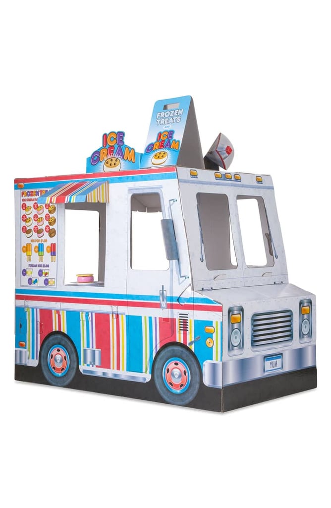Melissa Doug Ice Cream Food Truck Indoor Playhouse 80