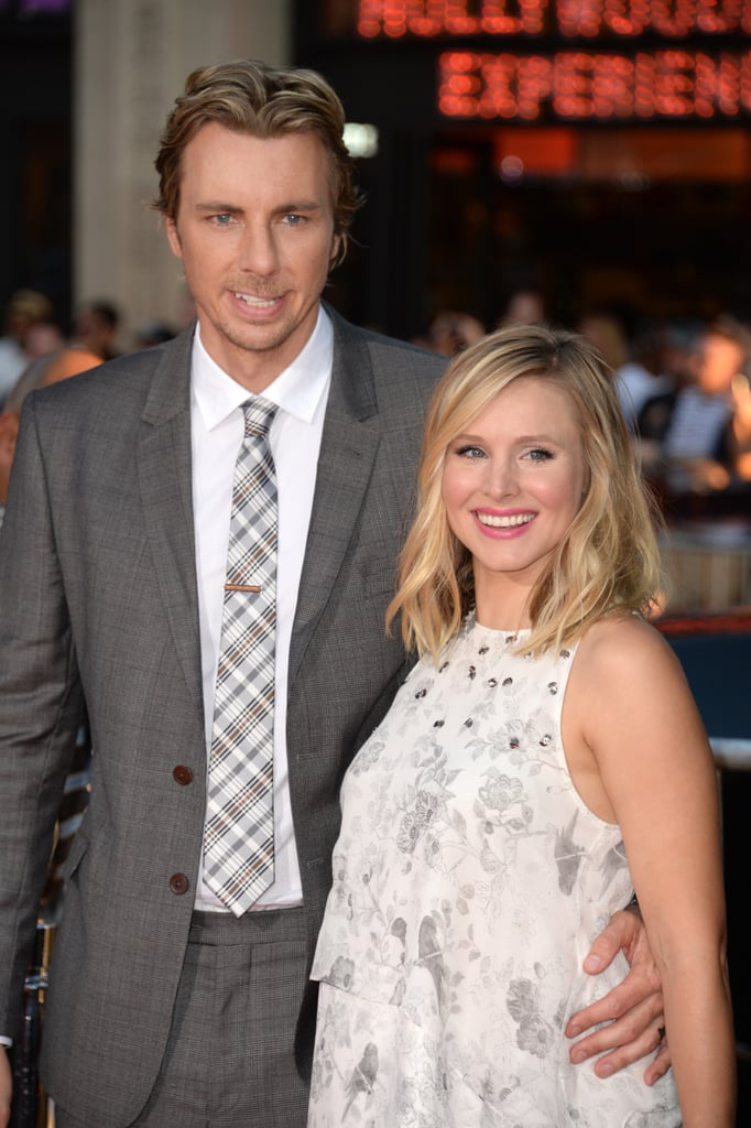 Kristen Bell and Dax Shepard were all smiles at the This Is Where I Leave You premiere in LA on Monday.