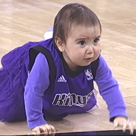 Sacramento Kings Baby Crawling Race Video