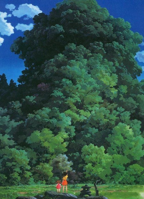 My Neighbor Totoro Studio Ghibli Iphone Wallpapers Popsugar Tech