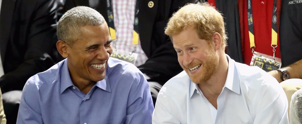 Prince Harry and Barack Obama Pictures