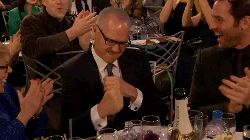 When Michael Keaton Was So Excited to Win