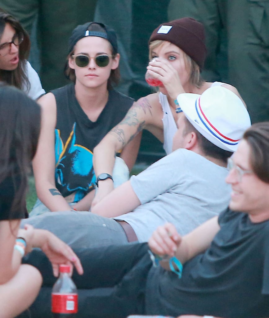 Kristen Stewart and Alicia Cargile at Coachella Pictures
