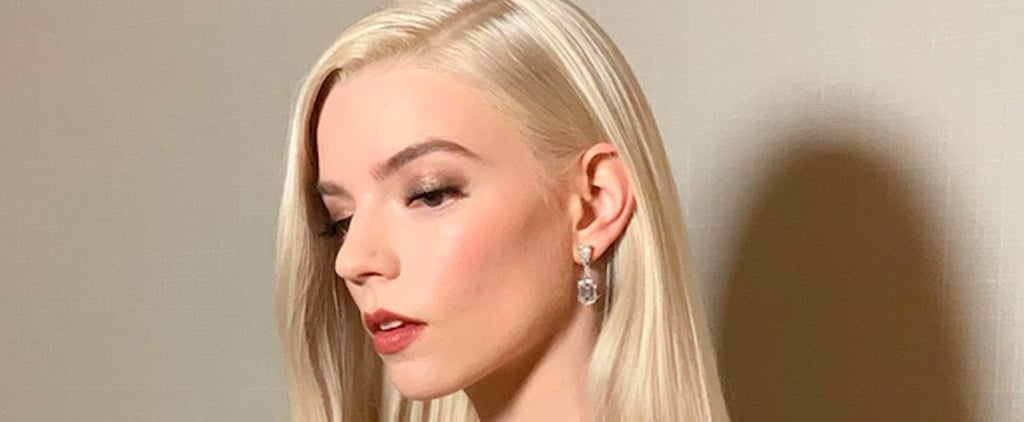 Anya Taylor-Joy Is Team Side Part at the Golden Globes