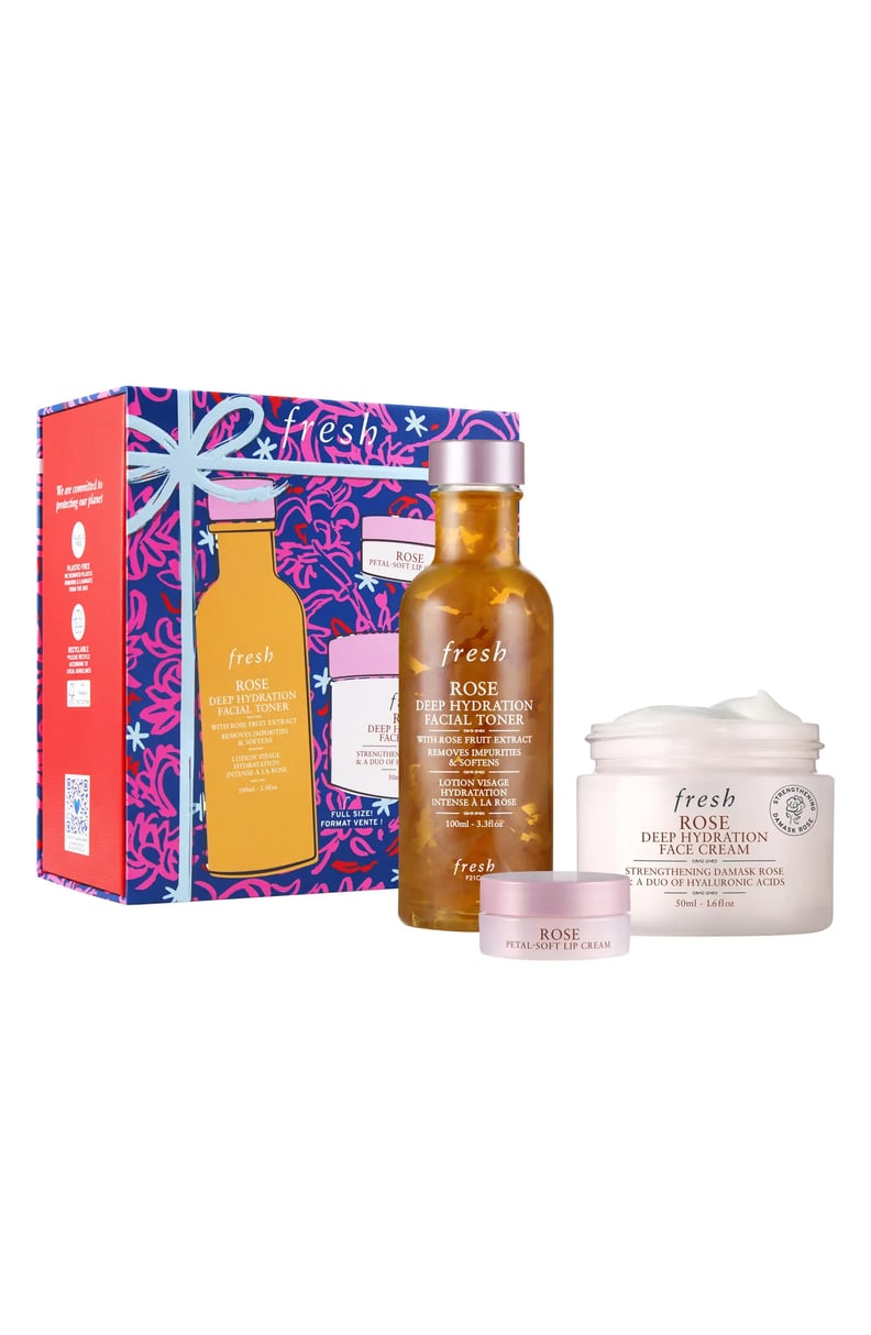 For Winter Hydration: Fresh Rose Deep Hydration Essential Set