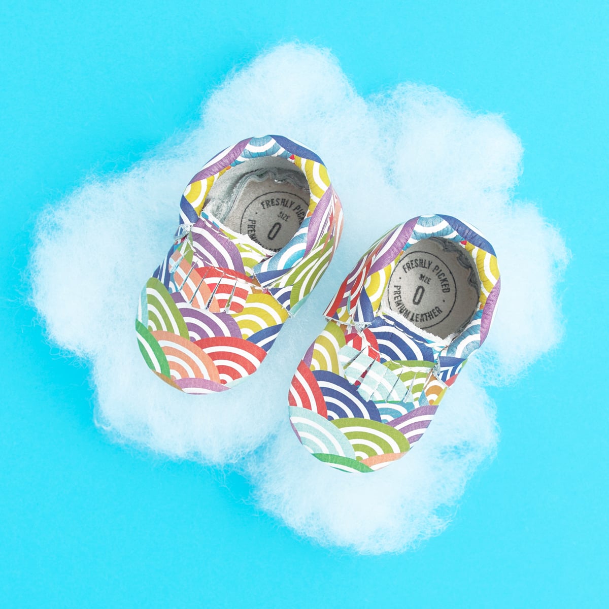 fresh picked baby shoes