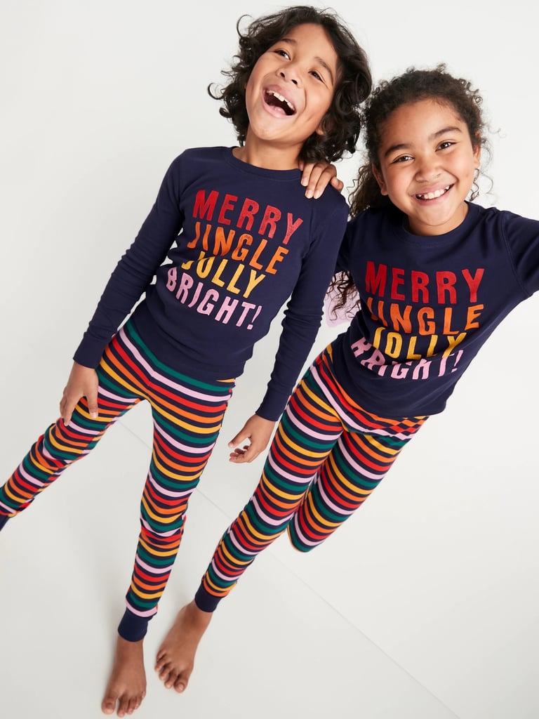 Old Navy Matching Holiday Graphic Gender-Neutral Snug-Fit Pajama Set For Kids  Old Navy Family 