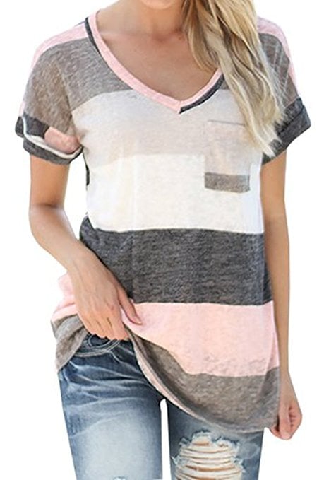 Striped Casual T-shirt
