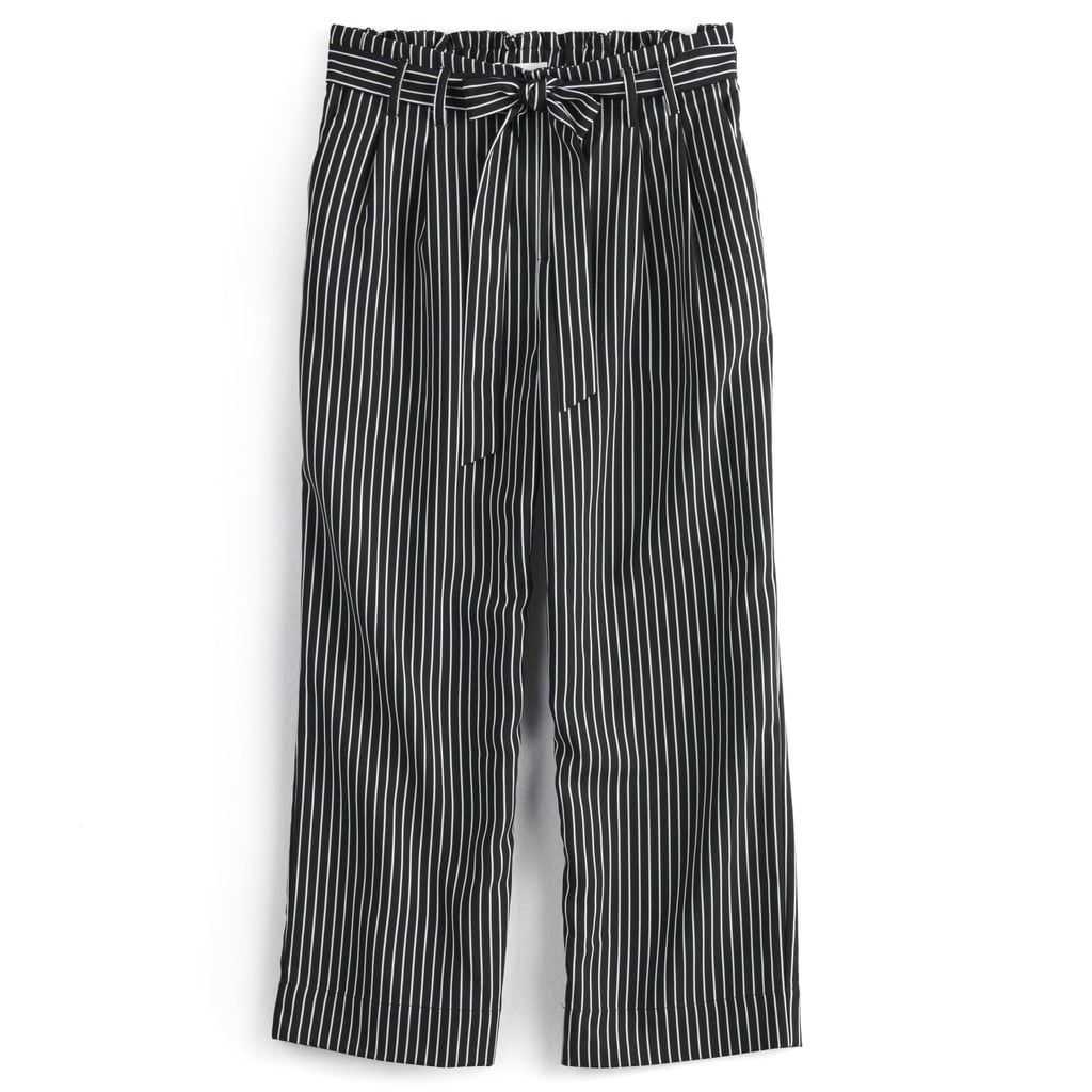 Wide-Leg Crop Pants