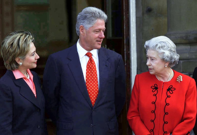 Bill and Hillary Clinton, 2000