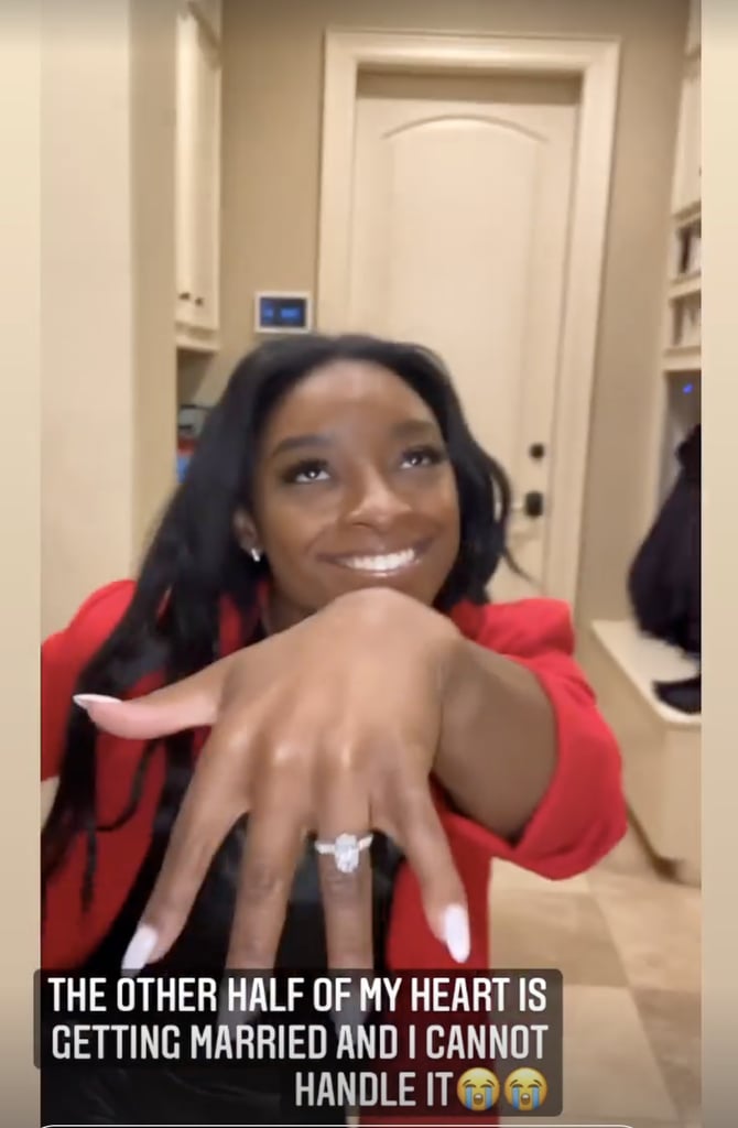 See Simone Biles's Engagement Ring From Jonathan Owens