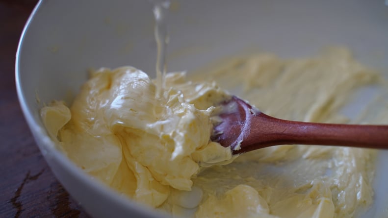 vodka butter being mixed