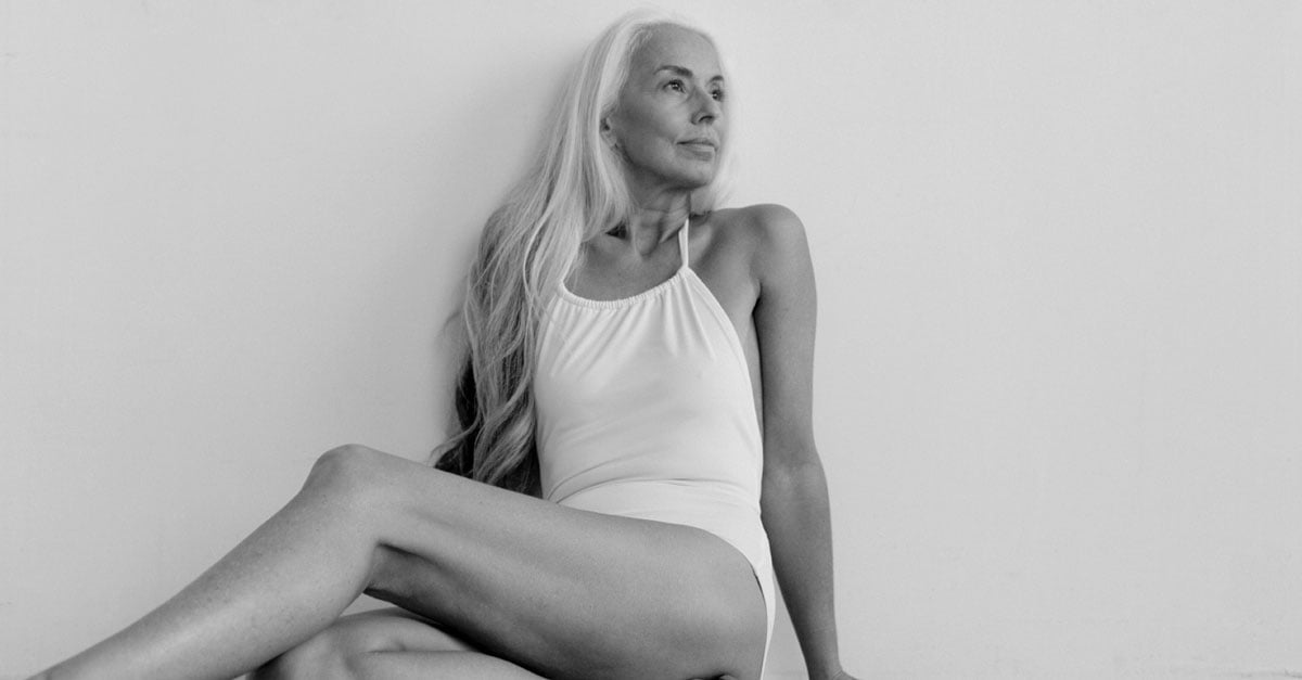 A 60-Year-Old Model Just Nailed a Swimsuit Campaign