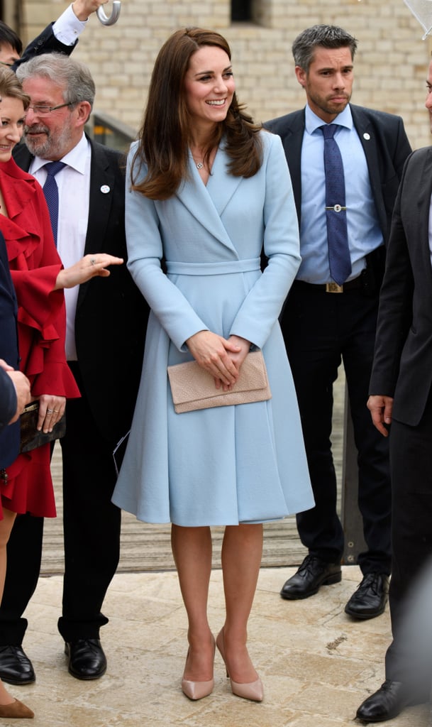 periwinkle blue coat