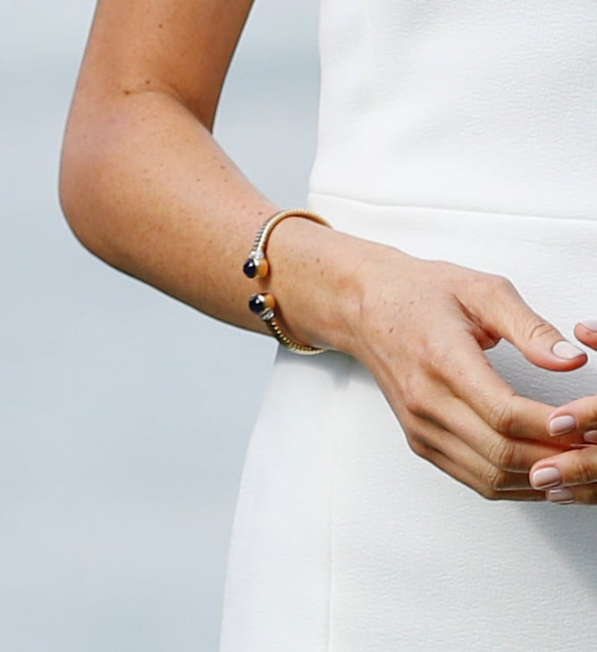 Meghan Markle Wearing Princess Diana's Jewellery