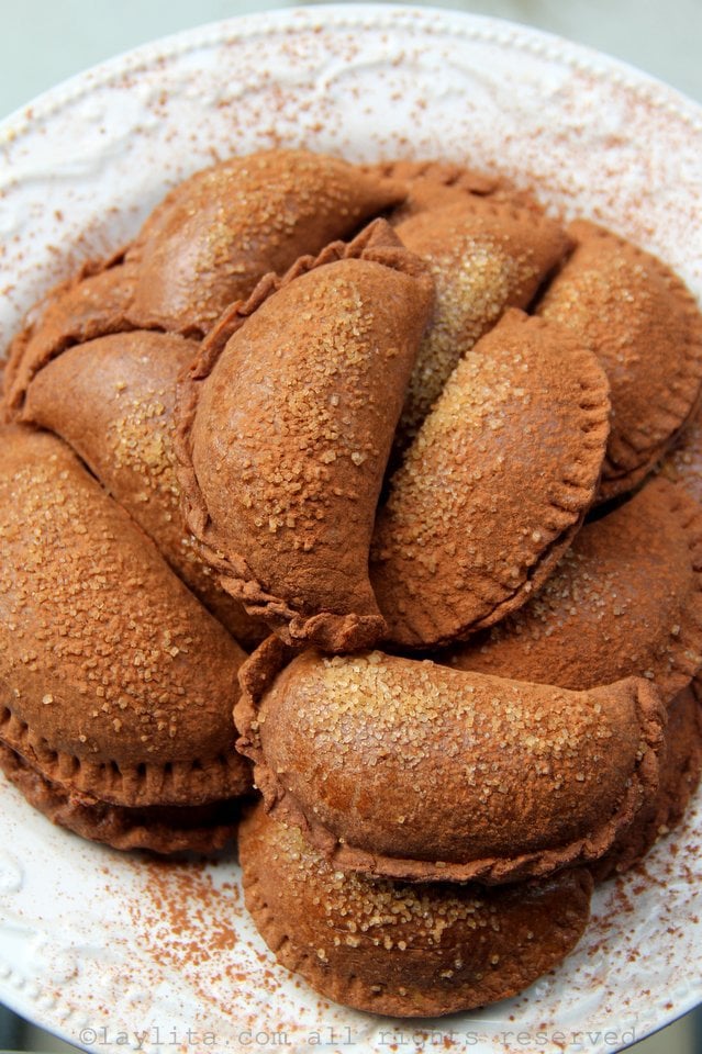 Chocolate Dulce de Leche Empanadas